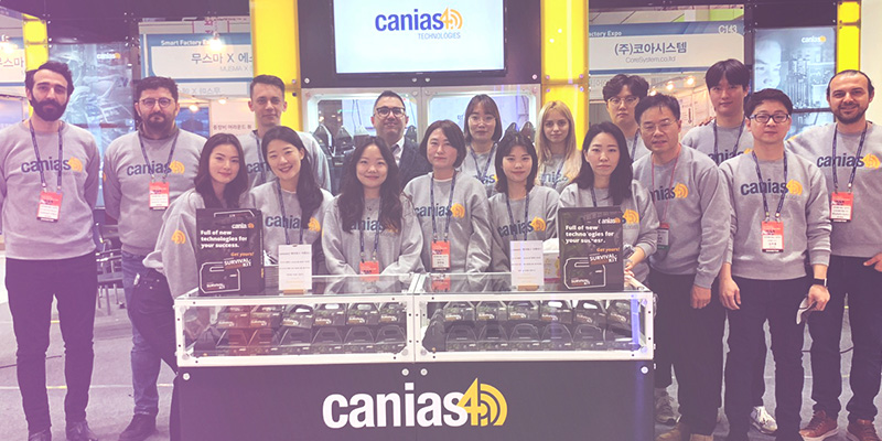 canias4.0 wurde auf der SFAW, der größten Messe in Südkorea, vorgestellt!